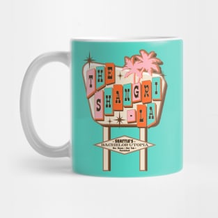 The Shangri-La Apartments Mug